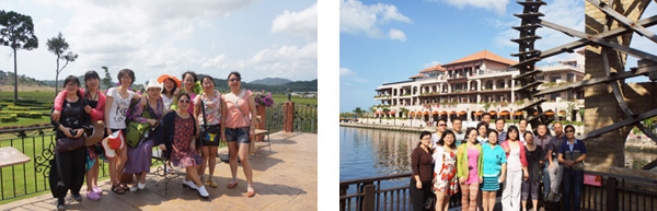 买球(中国)建设2013年员工新马泰旅游